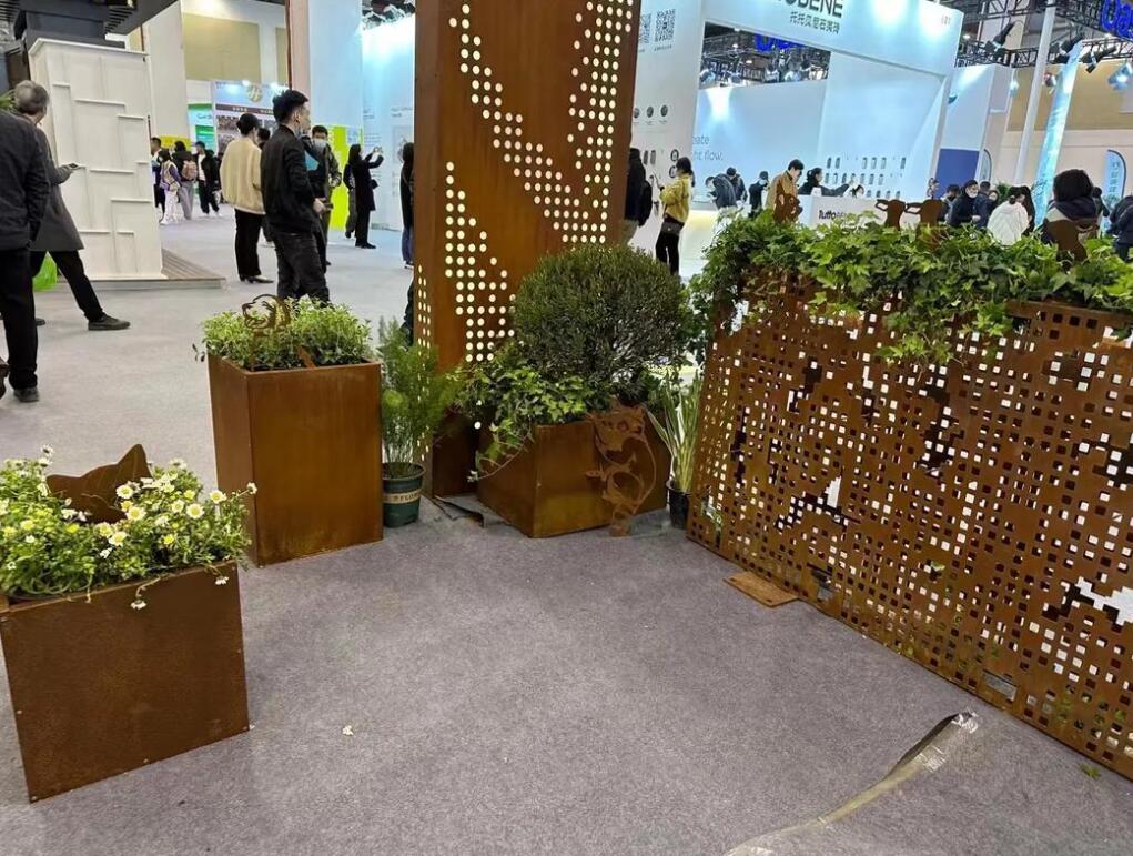 儋州耐候钢花箱